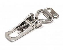 Замок-стяжка регулируемый, нержавеющая сталь, полированный