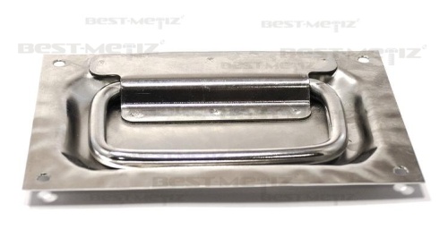 Ручка L-150, нержавеющая сталь  от магазина "Best-Metiz"