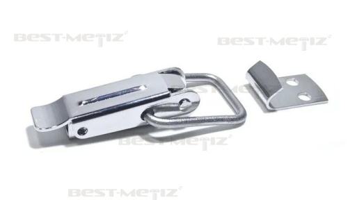 Замок-защелка L-65 без пружины, нержавеющая сталь фото 3