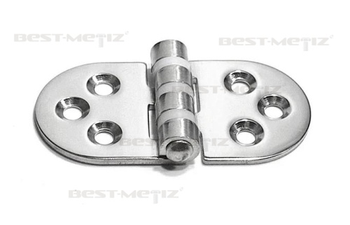 Петля накладная 40х80 мм, нержавеющая сталь  от магазина "Крепёж и метизы"