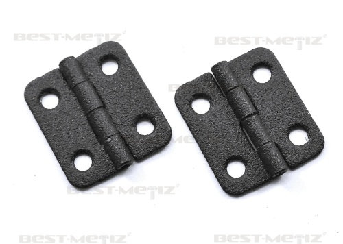 Петля карточная, 22х24 мм,  черная  от магазина "Крепёж и метизы" фото 4