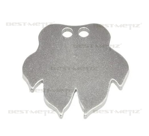 Лапка 28х28 мм,с 2 отверстиями, нержавеющая сталь  от магазина "Крепёж и метизы"