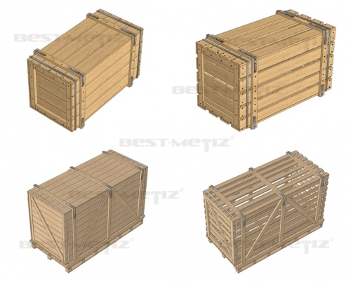 Фотография из раздела Ящики деревянные для грузов массой от 200 кг. ГОСТ 10198-91